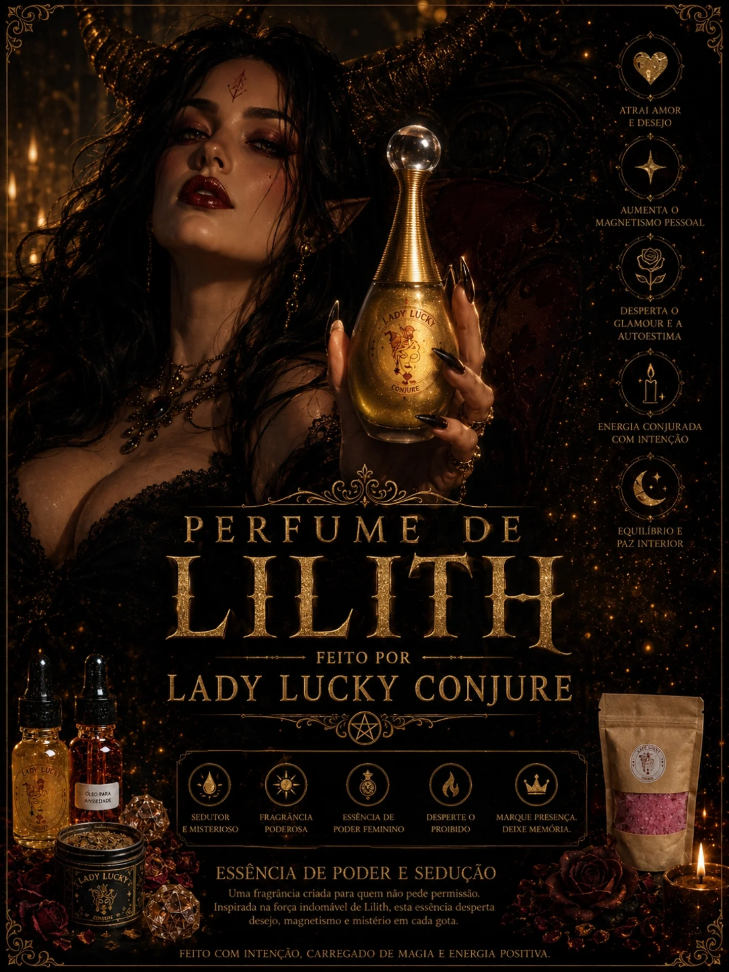 Perfume de Lilith — Lady Lucky Conjure